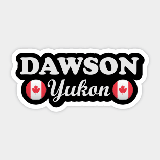 Dawson Yukon Sticker